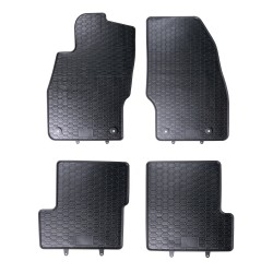 Tappetini per auto Geyer& Hosaja per Opel Adam 2012-2019 su misura in gomma | Materiale resiste | Superficie antiscivolo | Impermeabile