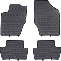 Tappetini per auto Geyer& Hosaja per Peugeot 307 I 2001-2008 su misura in gomma | Materiale resiste | Superficie antiscivolo | Impermeabile