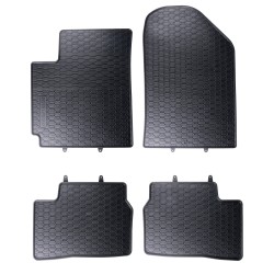 Tappetini per auto Geyer& Hosaja per Kia Picanto II 2011-2017 su misura in gomma | Materiale resiste | Superficie antiscivolo | Impermeabile