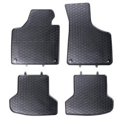 Tappetini per auto Geyer& Hosaja per Audi A3 8P 2003-2013 su misura in gomma | Materiale resiste | Superficie antiscivolo | Impermeabile