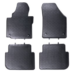 Tappetini per auto Geyer& Hosaja per Volkswagen Touran I 2003-2015 su misura in gomma | Materiale resiste | Superficie antiscivolo | Impermeabile