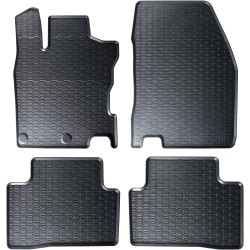 Tappetini per auto Geyer& Hosaja per Nissan Qashqai II 2013-2021 su misura in gomma | Materiale resiste | Superficie antiscivolo | Impermeabile