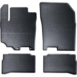 Tappetini per auto Geyer& Hosaja per Suzuki Vitara II dal 2015 in poi su misura in gomma | Materiale resiste | Superficie antiscivolo | Impermeabile