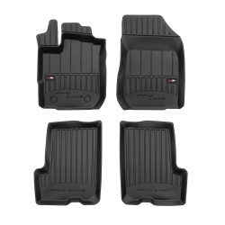 Tappetini per auto Proline 3D compatibili con Dacia Logan MCV I 2006-2013 su misura in gomma | Tipo Auto: Combivan | Set di tappetini premium | Materiale TPE durevole | Bordi più alti