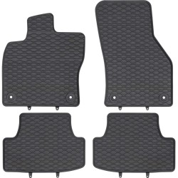 Tappetini per auto Geyer& Hosaja per Volkswagen T-Roc dal 2017 in poi su misura in gomma | Materiale resiste | Superficie antiscivolo | Impermeabile