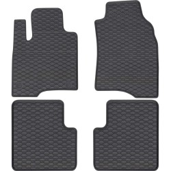 Tappetini per auto Geyer& Hosaja per Fiat Panda III dal 2011 in poi su misura in gomma | Materiale resiste | Superficie antiscivolo | Impermeabile