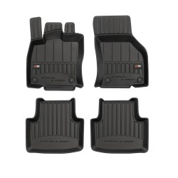 Tappetini per auto Proline 3D compatibili con Volkswagen Passat B8 2014-2022 su misura in gomma | Set di tappetini premium | Materiale TPE durevole | Bordi più alti