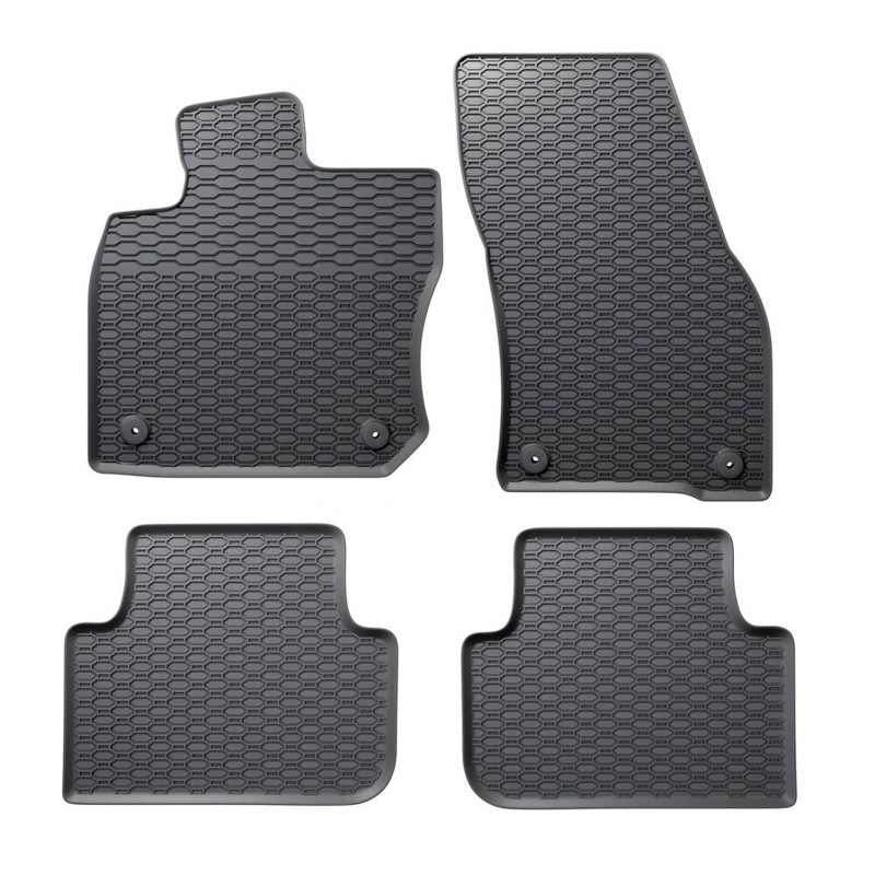 Tappetini In Gomma DirtGuard Su Misura Per VW Touran (5T1) 05/2015-Oggi, VW Tiguan (AD1) 01/2016-Oggi | 50811 - Foto 2