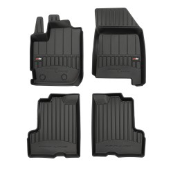 Tappetini per auto Proline 3D compatibili con Dacia Duster II dal 2017 in poi su misura in gomma | Note: pre-facelift | Tipo Auto: SUV | Set di tappetini premium | Materiale TPE durevole | Bordi più alti