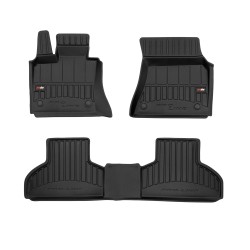 Tappetini per auto Proline 3D compatibili con BMW X5 F15 2013-2018 su misura in gomma | Tipo Auto: SUV | Set di tappetini premium | Materiale TPE durevole | Bordi più alti