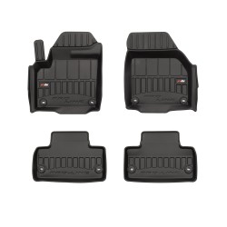 Tappetini per auto Proline 3D compatibili con Land Rover Range Rover Evoque I 2011-2018 su misura in gomma | Tipo Auto: SUV | Set di tappetini premium | Materiale TPE durevole | Bordi più alti