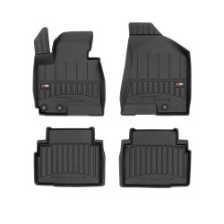 Tappetini per auto Proline 3D compatibili con Kia Sportage III 2010-2015 su misura in gomma | Tipo Auto: SUV | Set di tappetini premium | Materiale TPE durevole | Bordi più alti