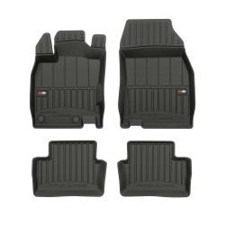 Tappetini per auto Proline 3D compatibili con Renault Kadjar 2015-2022 su misura in gomma | Tipo Auto: Crossover | Set di tappetini premium | Materiale TPE durevole | Bordi più alti