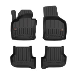 Tappetini per auto Proline 3D compatibili con Skoda Octavia II 2004-2013 su misura in gomma | Set di tappetini premium | Materiale TPE durevole | Bordi più alti