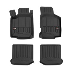 Tappetini per auto Proline 3D compatibili con Volkswagen Golf IV 1997-2006 su misura in gomma | Set di tappetini premium | Materiale TPE durevole | Bordi più alti