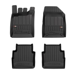 Tappetini per auto Proline 3D compatibili con Opel Vectra C 2002-2008 su misura in gomma | Tipo Auto: Station Wagon | Set di tappetini premium | Materiale TPE durevole | Bordi più alti