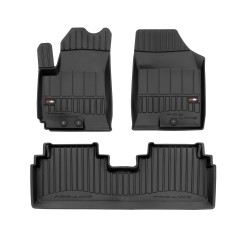Tappetini per auto Proline 3D compatibili con Kia Venga 2009-2019 su misura in gomma | Tipo Auto: Minivan | Set di tappetini premium | Materiale TPE durevole | Bordi più alti