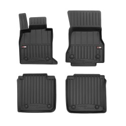 Tappetini per auto Proline 3D compatibili con BMW i7 dal 2022 in poi su misura in gomma | Tipo Auto: Berlina | Set di tappetini premium | Materiale TPE durevole | Bordi più alti