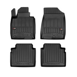 Tappetini per auto Proline 3D compatibili con Kia Optima IV 2015-2020 su misura in gomma | Set di tappetini premium | Materiale TPE durevole | Bordi più alti