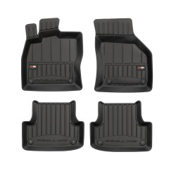 Tappetini per auto Proline 3D compatibili con Audi A3 8V 2013-2020 su misura in gomma | Tipo Auto: Berlina | Set di tappetini premium | Materiale TPE durevole | Bordi più alti