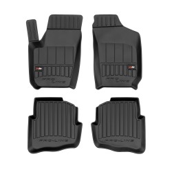 Tappetini per auto Proline 3D compatibili con Skoda Fabia I 1999-2008 su misura in gomma | Set di tappetini premium | Materiale TPE durevole | Bordi più alti