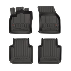 Tappetini per auto Proline 3D compatibili con SEAT Tarraco dal 2018 in poi su misura in gomma | Tipo Auto: SUV | Set di tappetini premium | Materiale TPE durevole | Bordi più alti