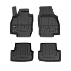 Tappetini per auto Proline 3D compatibili con SEAT Arona dal 2017 in poi su misura in gomma | Tipo Auto: Crossover | Set di tappetini premium | Materiale TPE durevole | Bordi più alti