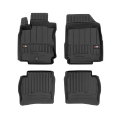Tappetini per auto Proline 3D compatibili con Nissan Note I 2006-2012 su misura in gomma | Tipo Auto: Minivan | Set di tappetini premium | Materiale TPE durevole | Bordi più alti