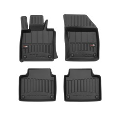 Tappetini per auto Proline 3D compatibili con Volvo S90 dal 2016 in poi su misura in gomma | Tipo Auto: Berlina | Set di tappetini premium | Materiale TPE durevole | Bordi più alti