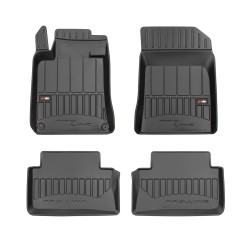 Tappetini per auto Proline 3D compatibili con Peugeot 508 I 2010-2018 su misura in gomma | Set di tappetini premium | Materiale TPE durevole | Bordi più alti