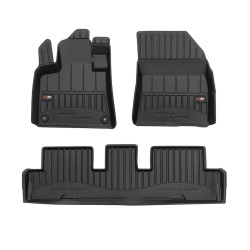 Tappetini per auto Proline 3D compatibili con Citroën C4 Picasso II 2013-2019 su misura in gomma | Tipo Auto: Minivan | Set di tappetini premium | Materiale TPE durevole | Bordi più alti