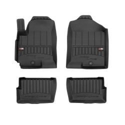 Tappetini per auto Proline 3D compatibili con Kia Soul I 2008-2013 su misura in gomma | Tipo Auto: Crossover | Set di tappetini premium | Materiale TPE durevole | Bordi più alti