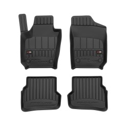 Tappetini per auto Proline 3D compatibili con SEAT Ibiza IV 2008-2017 su misura in gomma | Set di tappetini premium | Materiale TPE durevole | Bordi più alti