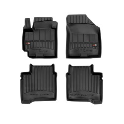 Tappetini per auto Proline 3D compatibili con Suzuki Baleno II dal 2015 in poi su misura in gomma | Tipo Auto: Hatchback | Set di tappetini premium | Materiale TPE durevole | Bordi più alti