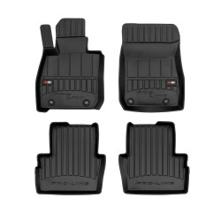 Tappetini per auto Proline 3D compatibili con Mazda CX-3 2014-2021 su misura in gomma | Note: senza tendi cintura posteriore | Tipo Auto: Crossover | Set di tappetini premium | Materiale TPE durevole | Bordi più alti