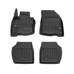 Tappetini per auto Proline 3D compatibili con Honda Civic VIII 2006-2011 su misura in gomma | Note: 3 porte | Tipo Auto: Hatchback | Set di tappetini premium | Materiale TPE durevole | Bordi più alti