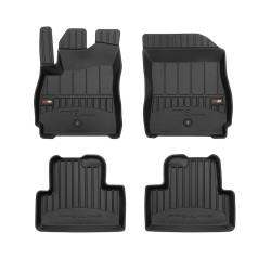 Tappetini per auto Proline 3D compatibili con Chevrolet Orlando I 2010-2018 su misura in gomma | Tipo Auto: Minivan | Set di tappetini premium | Materiale TPE durevole | Bordi più alti