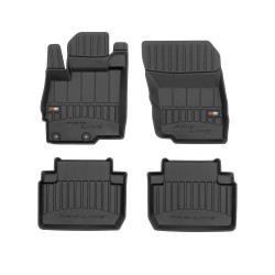 Tappetini per auto Proline 3D compatibili con Mitsubishi Eclipse Cross dal 2018 in poi su misura in gomma | Note: non compatibile con versione PHEV | Tipo Auto: SUV | Set di tappetini premium | Materiale TPE durevole | Bordi più alti