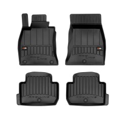 Tappetini per auto Proline 3D compatibili con Kia Stinger dal 2017 in poi su misura in gomma | Note: liftback, non compatibile con versione AWD | Set di tappetini premium | Materiale TPE durevole | Bordi più alti