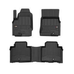 Tappetini per auto Proline 3D compatibili con SsangYong Rexton IV dal 2017 in poi su misura in gomma | Tipo Auto: SUV | Set di tappetini premium | Materiale TPE durevole | Bordi più alti