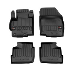 Tappetini per auto Proline 3D compatibili con Mitsubishi Space Star dal 2013 in poi su misura in gomma | Tipo Auto: Minivan | Set di tappetini premium | Materiale TPE durevole | Bordi più alti