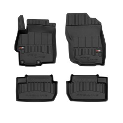 Tappetini per auto Proline 3D compatibili con Mitsubishi Lancer VIII 2007-2017 su misura in gomma | Set di tappetini premium | Materiale TPE durevole | Bordi più alti