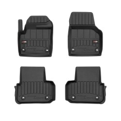 Tappetini per auto Proline 3D compatibili con Land Rover Discovery Sport dal 2014 in poi su misura in gomma | Tipo Auto: SUV | Set di tappetini premium | Materiale TPE durevole | Bordi più alti