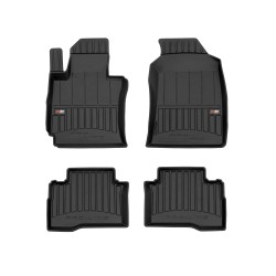 Tappetini per auto Proline 3D compatibili con SsangYong Tivoli dal 2015 in poi su misura in gomma | Tipo Auto: Crossover | Set di tappetini premium | Materiale TPE durevole | Bordi più alti