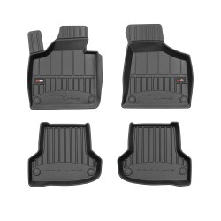 Tappetini per auto Proline 3D compatibili con Audi A3 8P 2003-2013 su misura in gomma | Tipo Auto: Hatchback | Set di tappetini premium | Materiale TPE durevole | Bordi più alti