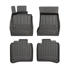 Tappetini per auto Proline 3D compatibili con Mercedes-Benz Classe S W222 2013-2020 su misura in gomma | Note: 4Matic, versione Long | Tipo Auto: Berlina | Set di tappetini premium | Materiale TPE durevole | Bordi più alti