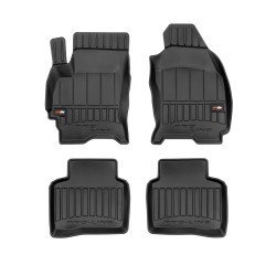 Tappetini per auto Proline 3D compatibili con Ford Mondeo III 2000-2007 su misura in gomma | Set di tappetini premium | Materiale TPE durevole | Bordi più alti