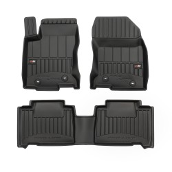 Tappetini per auto Proline 3D compatibili con Lexus NX I 2014-2021 su misura in gomma | Note: non compatibile con versione Hybrid | Tipo Auto: SUV | Set di tappetini premium | Materiale TPE durevole | Bordi più alti