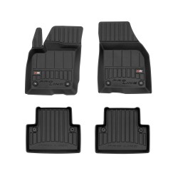 Tappetini per auto Proline 3D compatibili con Volvo V50 2004-2012 su misura in gomma | Note: distanza tra i bottoni 31 cm | Tipo Auto: Station Wagon | Set di tappetini premium | Materiale TPE durevole | Bordi più alti