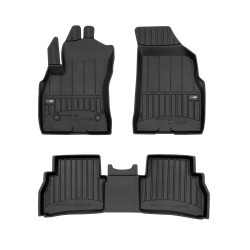 Tappetini per auto Proline 3D compatibili con Fiat Doblo II 2010-2020 su misura in gomma | Note: Cargo Maxi | Tipo Auto: Combivan | Set di tappetini premium | Materiale TPE durevole | Bordi più alti